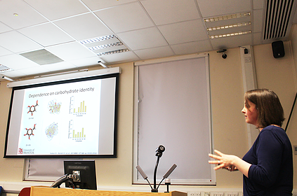 Gail Bartlett explaining modelling PPIs and predicting hotspots